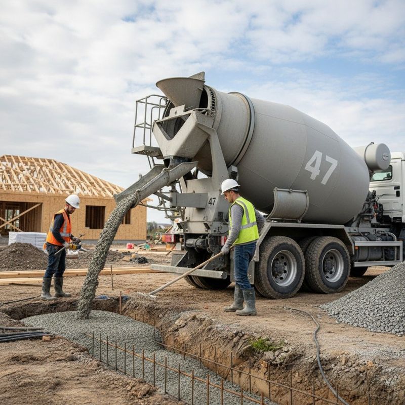 Concrete Delivery For Residential Projects
