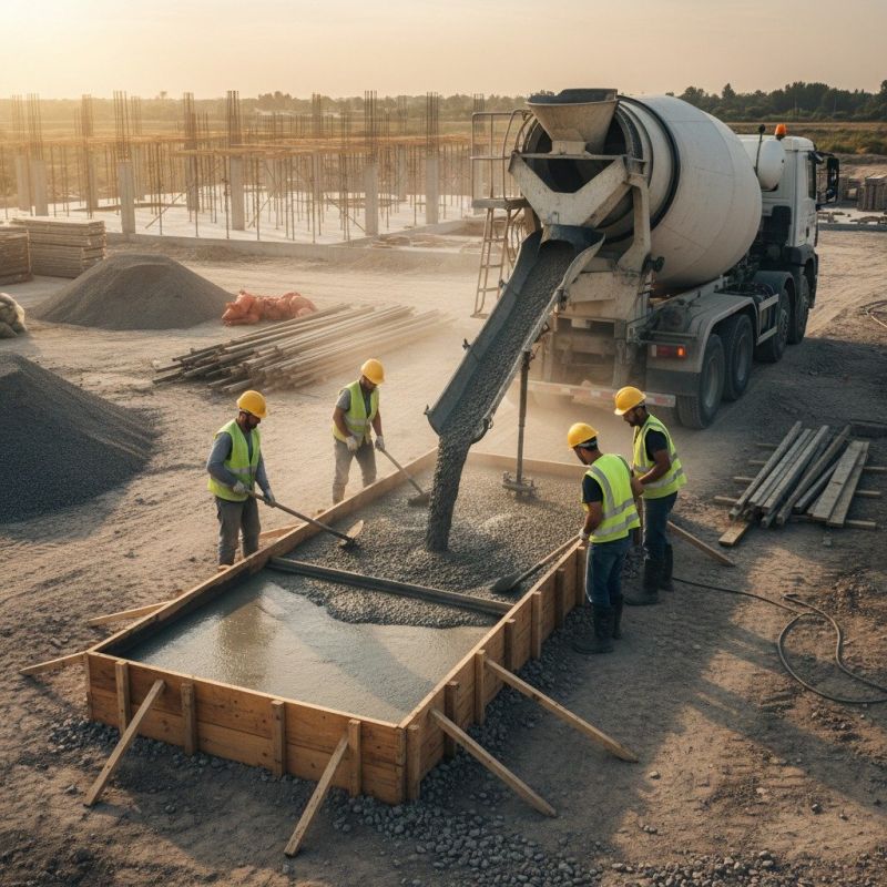 How Concrete Delivery Services Support Efficient Construction Projects